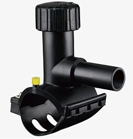 Седелка э/с d 160*63 мм с фрезой ПЭ100 SDR11